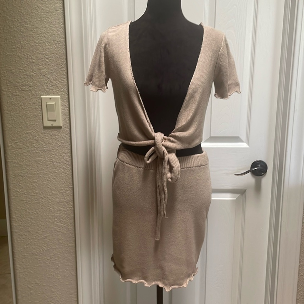 Tic Toc Skirt Size Medium Top Size Large Top